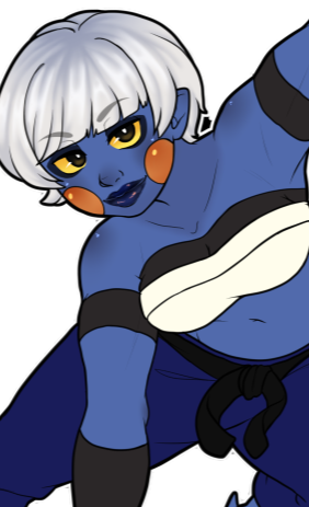 Flat Coloured Sketch