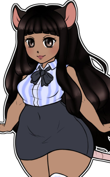 flat coloured sketch